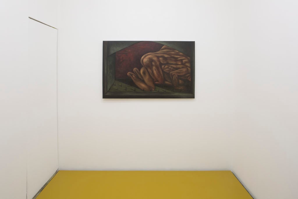 Installation view, "Lewis Hammond" at Lulu, Mexico City. 