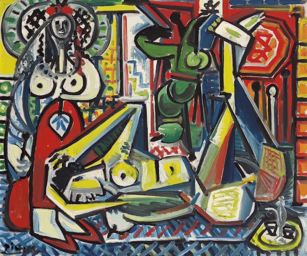 Pablo Picasso, Les femmes d'Alger (version 'F') (1955). Image courtesy Christie's