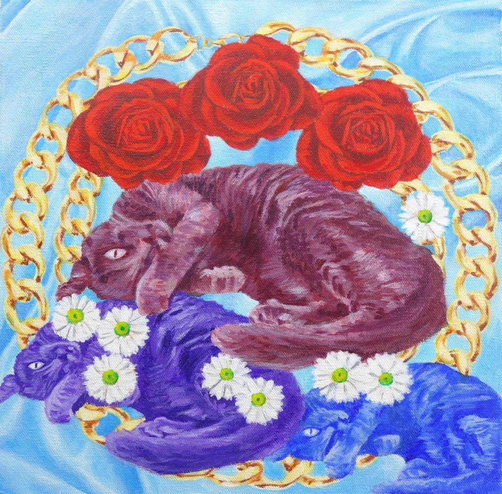 Margot Bird, Cannonball and Red Roses (2019). Courtesy Sidel & McElwreath.