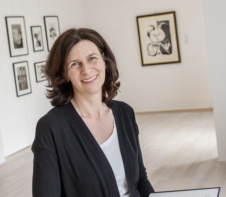 Silke Thomas of Galerie Thomas. Photograph ©Thomas Karsten Courtesy of Galerie Thomas.