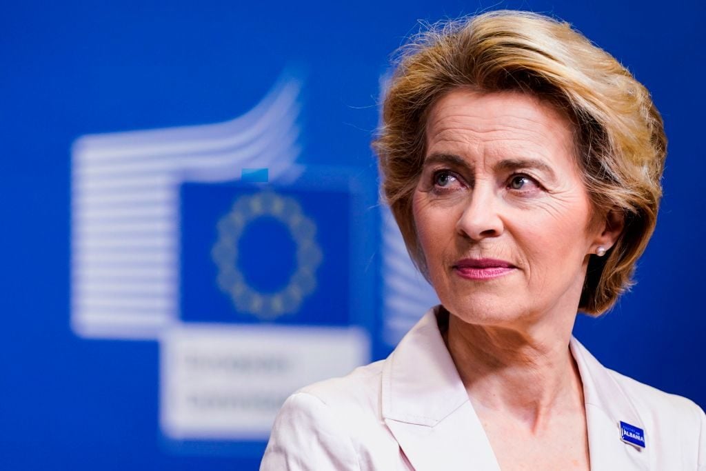 European Commission President Ursula von der Leyen. Photo by KENZO TRIBOUILLARD/AFP via Getty Images.