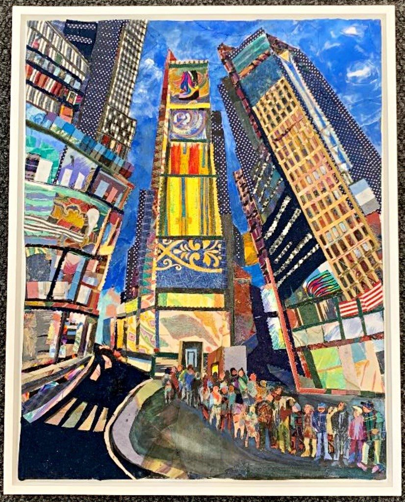 Thelma Appel,Times Square I (2014). Courtesy of Alpha 137.
