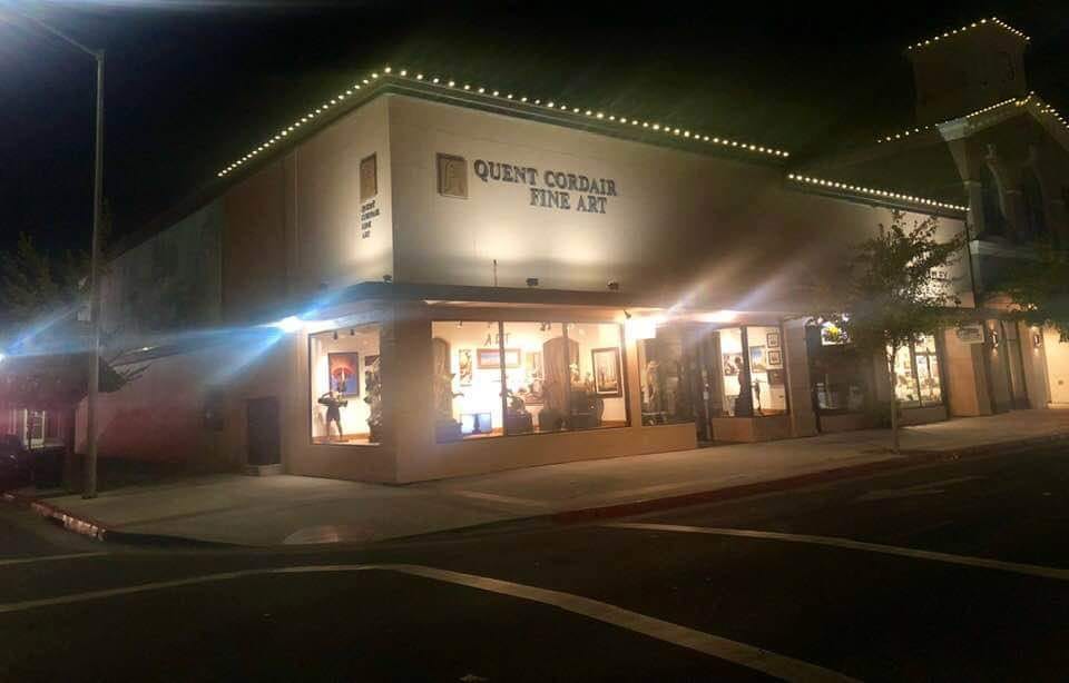 Quent Cordair Fine Art in Napa, California, reopened on Monday. Courtesy of the gallery.