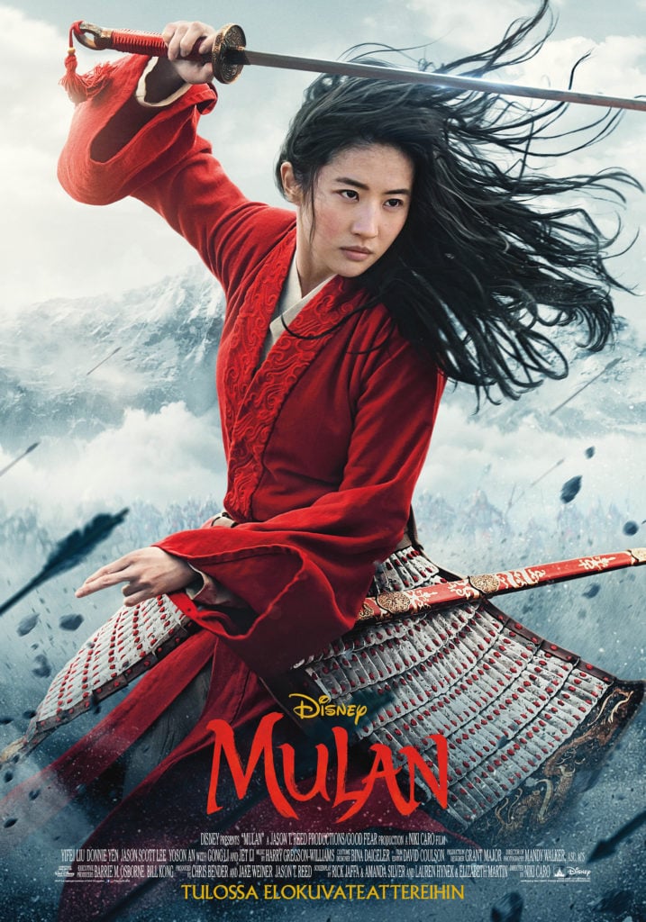 The poster for <em>Mulan</em> (2020). Courtesy of Walt Disney Studios Motion Pictures. 