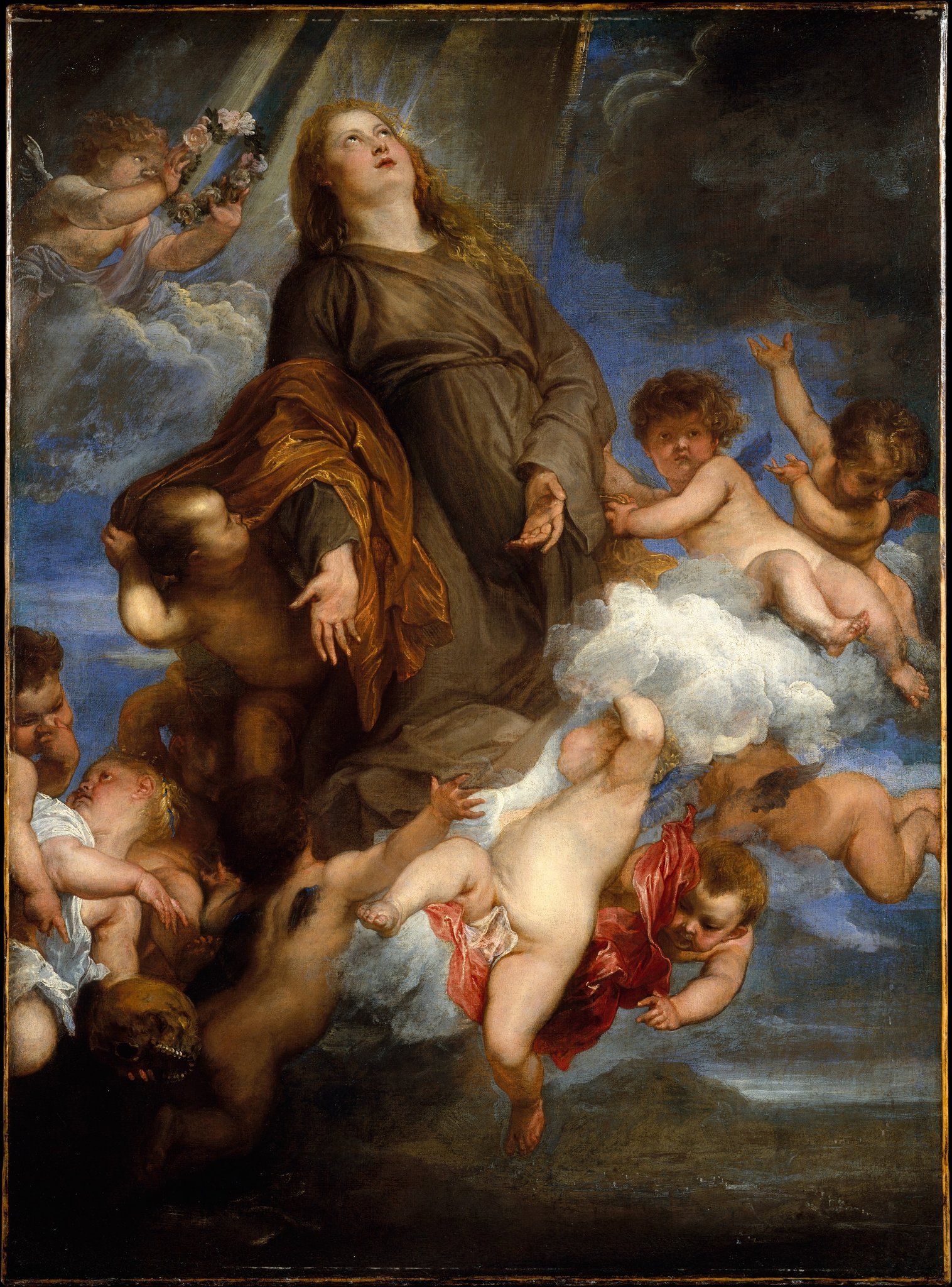 Anthony van Dyck, Saint Rosalie Interceding for the Plague-stricken of Palermo. Courtesy of the Metropolitan Museum of Art.