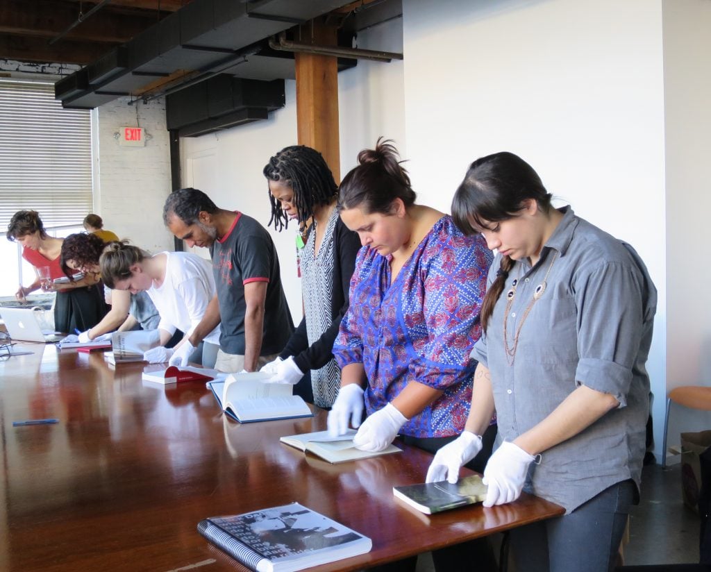 ICI's Curatorial Intensive at the Contemporary Arts Center, New Orleans, January 2015. Photo: ICI.