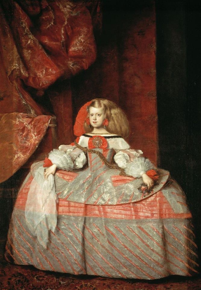 Diego Velazquez, Infanta Margarita Teresa (1660). Courtesy of El Museo del Prado.