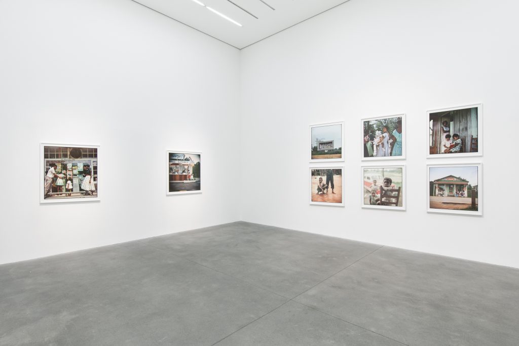 Installation view, "Gordon Parks: Part One" courtesy of Alison Jacques Gallery, London. 