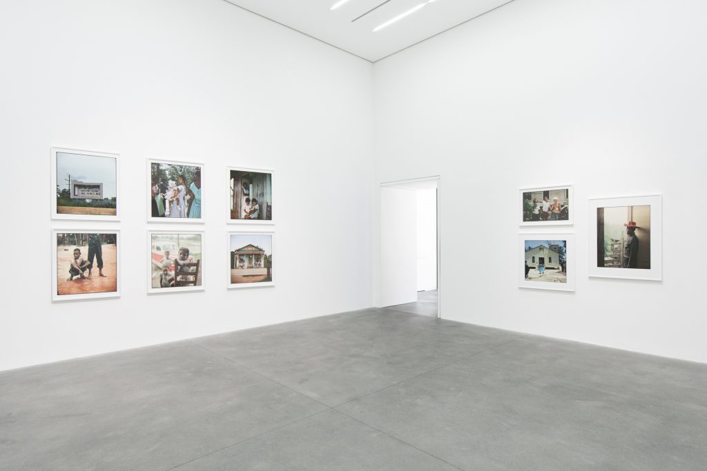 Installation view, "Gordon Parks: Part One" courtesy of Alison Jacques Gallery, London. 