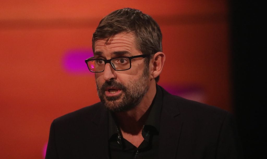 Filmmaker Louis Theroux during the filming for the Graham Norton Show. (Photo by Isabel Infantes/PA Images via Getty Images)