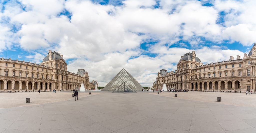 The Louvre Museum in Paris, France. Photo by Michael Jacobs/Art in All of Us/Corbis via Getty Images.
