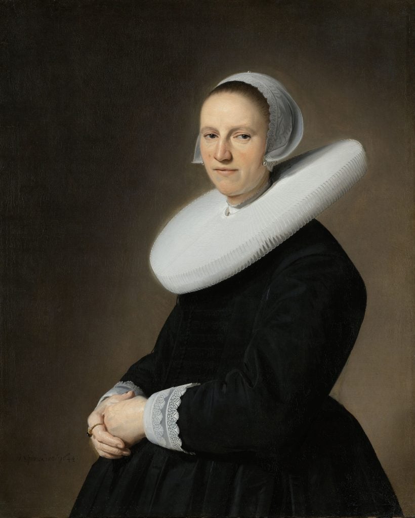 Jan Verspronck, Portrait of Adriana Croes (1644). Courtesy of the Rijksmuseum.