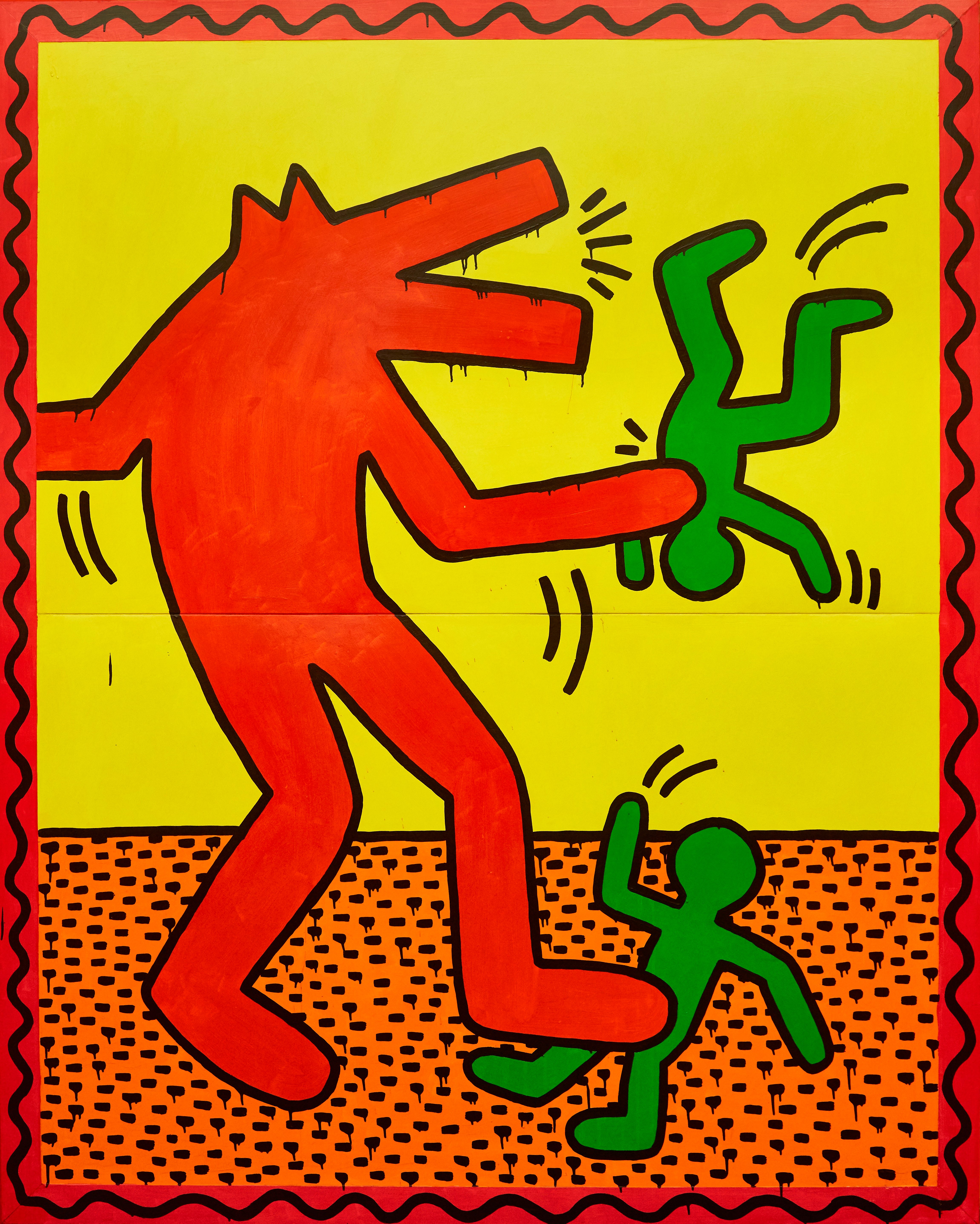 Keith Haring, Untitled, 1982. © Keith Haring Foundation. Photography © Yannick Sas. Courtesy of Gladstone Gallery.