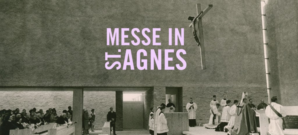 Promo for König Galeries's Messe in St. Agnes fair.