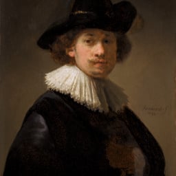 A Debonair Self-Portrait 26-Year-Old Rembrandt Made to Impress His ...