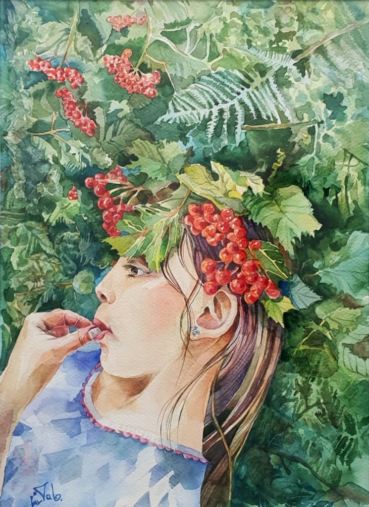 Iryna Gavryliv, Guelder Rose (2019). Courtesy of Galleria Balmain.