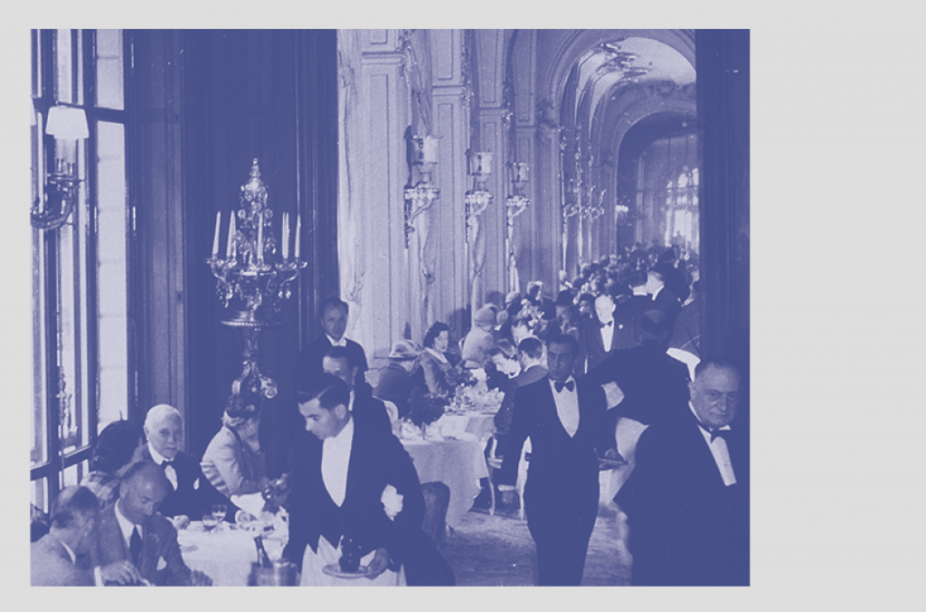 Archival photo of the Hôtel Ritz Paris. Courtesy of Artcurial.