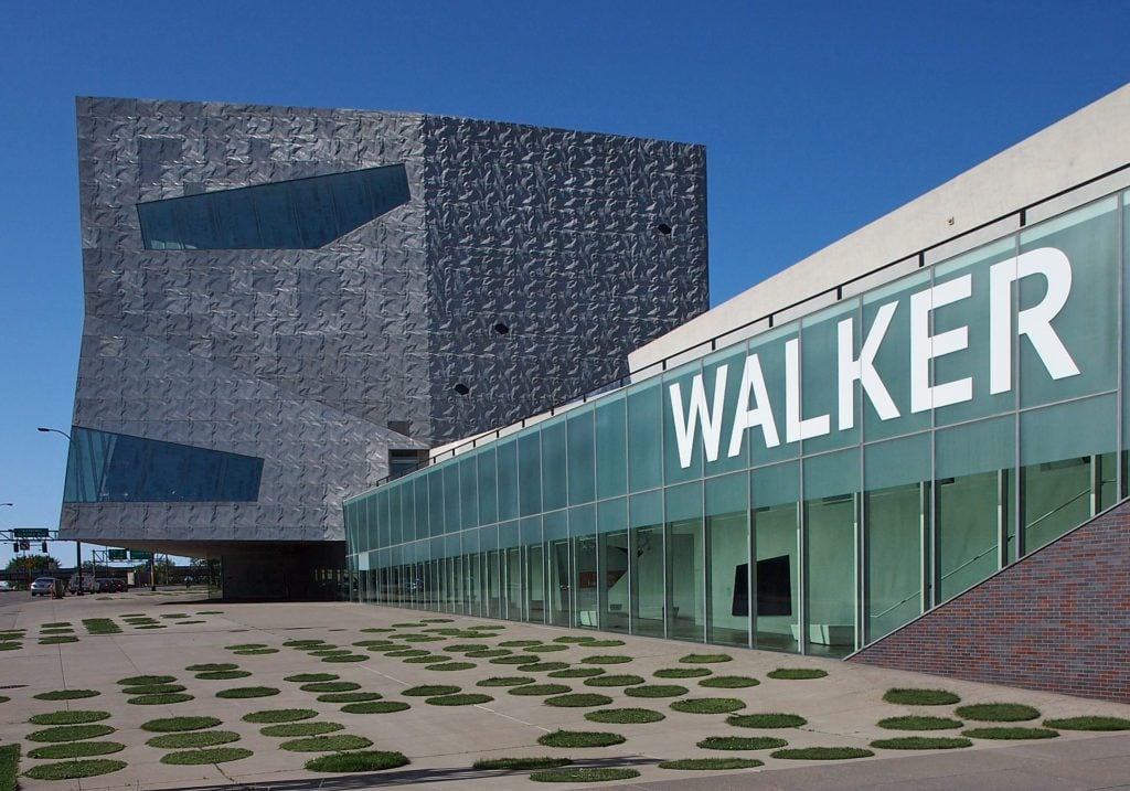 The Walker Art Center in Minneapolis. Photo by McGhiever, Creative Commons Attribution-ShareAlike 4.0 International (CC BY-SA 4.0) license.
