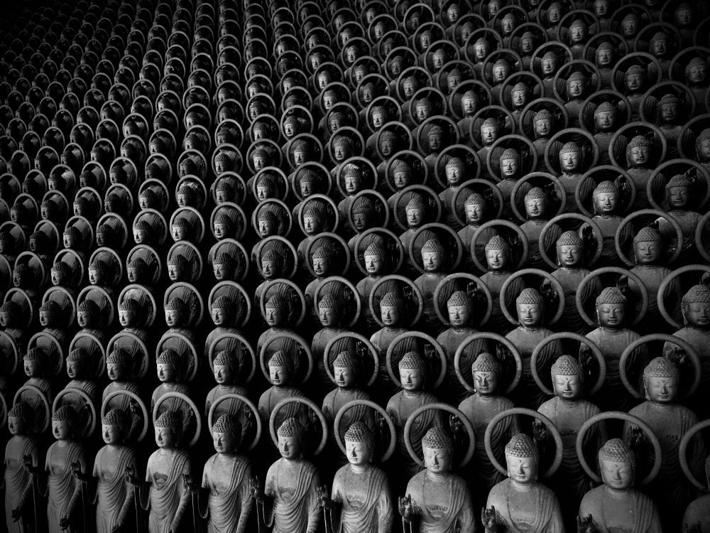 3rd Place – Still Life: Shinya Itahana, <i>84,000 statues of Yakushi Nyorai</i> (2020). Shot on iPhone SE.