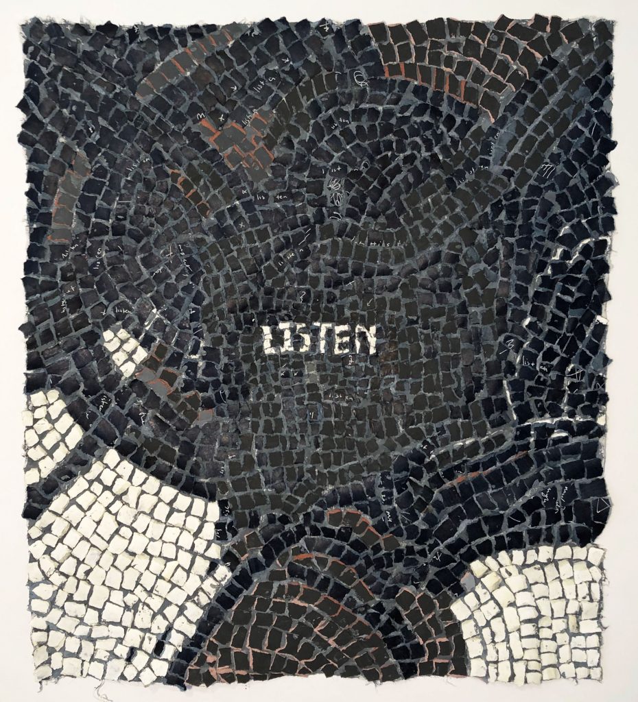 Annabel Daou, <i>listen</i> (2019). Courtesy of the artist and Conduit Gallery.