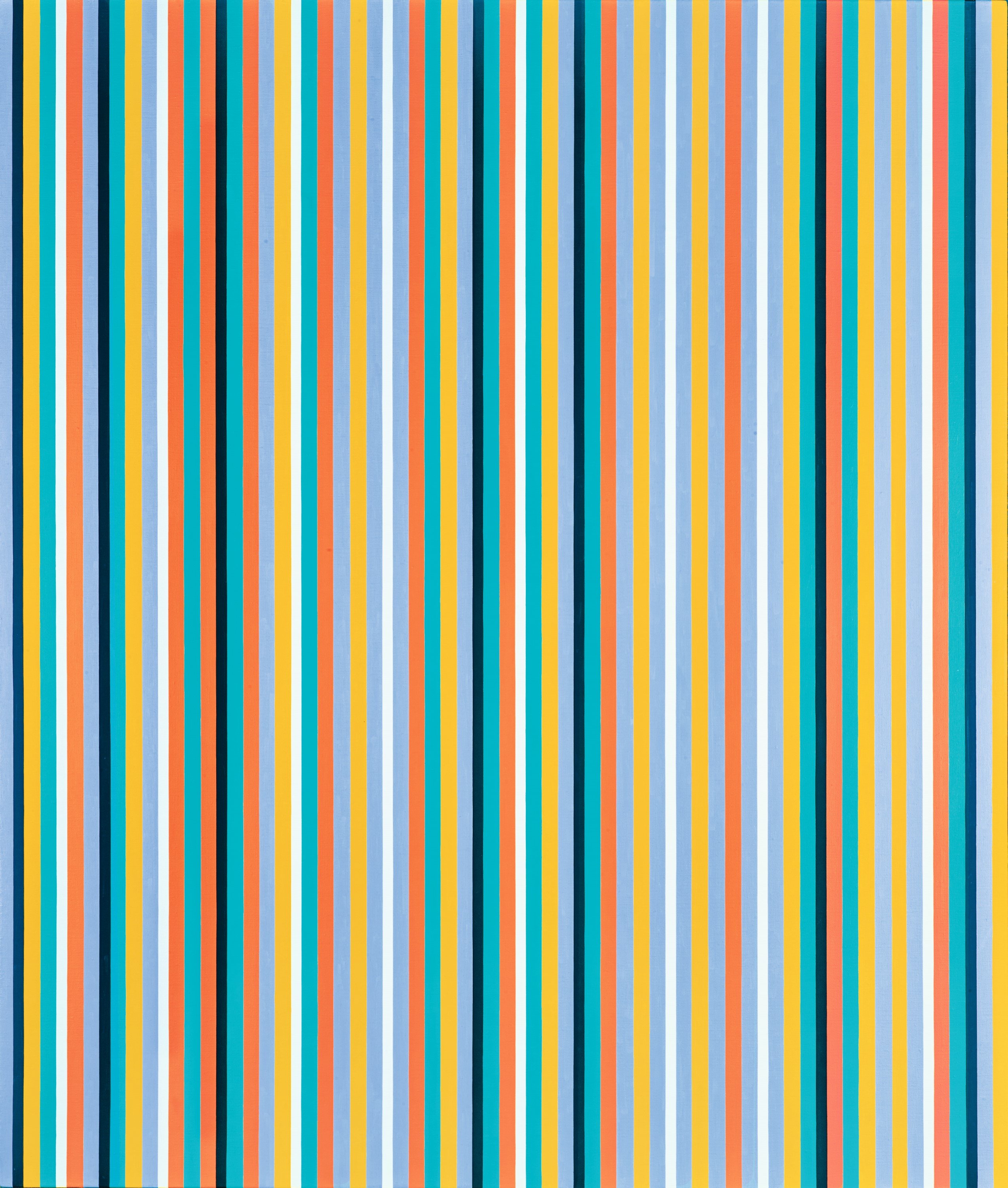 Bridget Riley, Cool Edge (1982). Courtesy of Sotheby's.