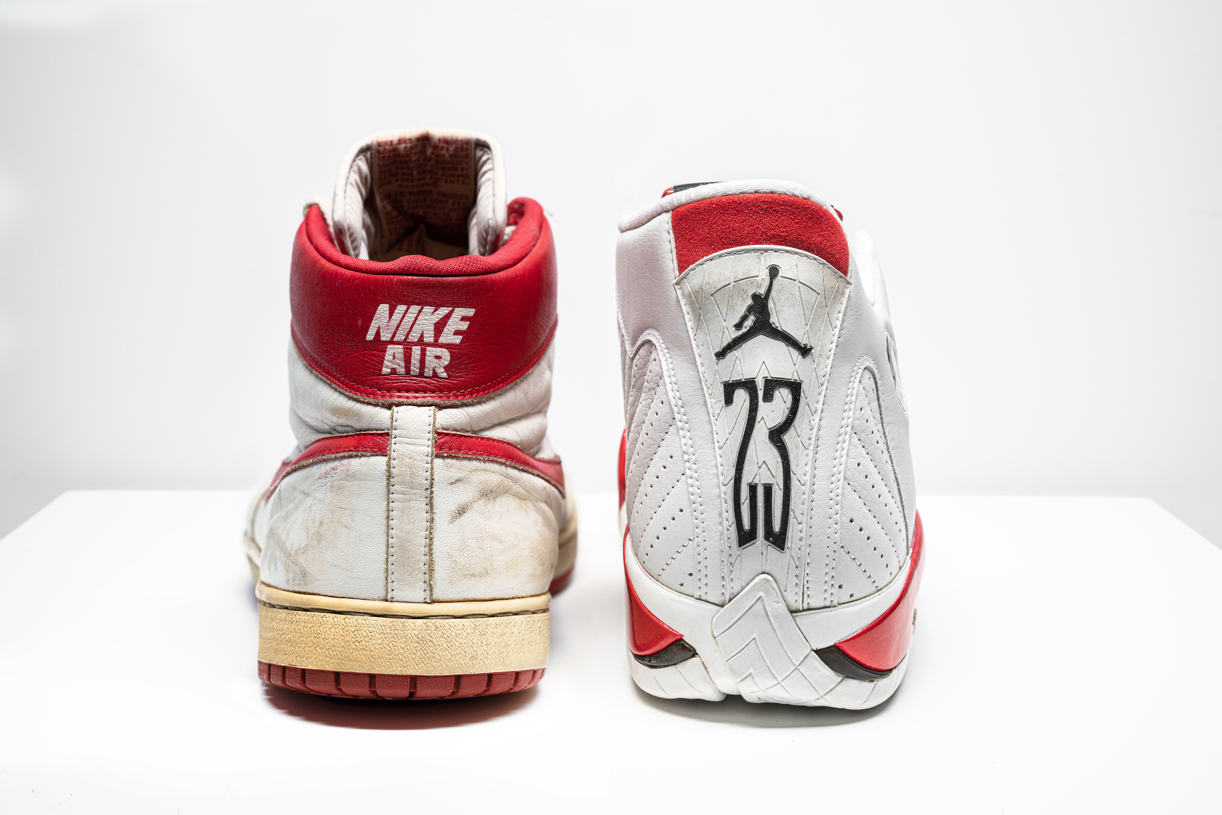 Michael Jordan's game-worn sneakers sell for a record $615,000