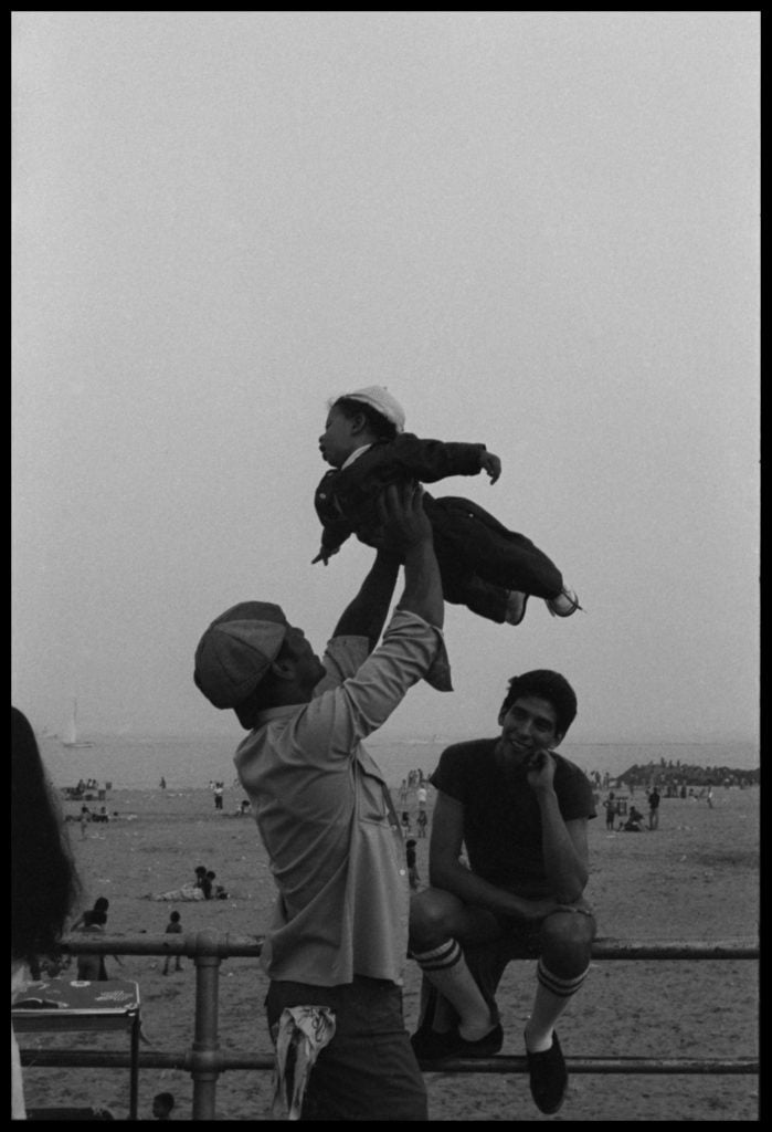 Ming Smith, <i>Flying High, Coney Island</i> (1976). Courtesy the artist and Pippy Houldsworth Gallery, London.