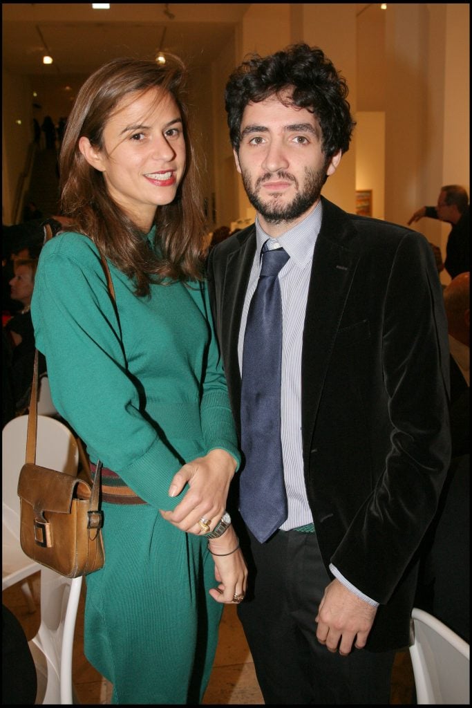 Victoire of Pourtales and Benjamin Eymere at Annual Dinner Of The Association Of Friends Of The Paris Museum Of Modern Art. (Photo by Bertrand Rindoff Petroff/Getty Images)