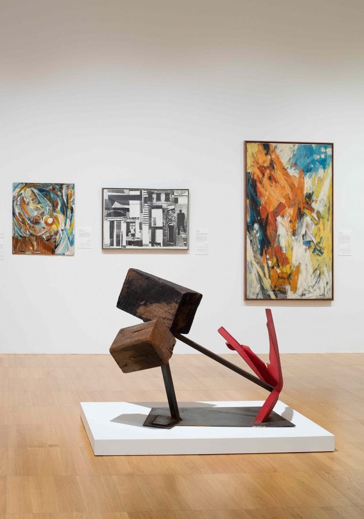 Installation view of "Inventing Downtown –Artist-Run Galleries in New York City 1952–1965" at NYU Abu Dhabi Art Gallery. Photo courtesy of the NYU Abu Dhabi Art Gallery.
