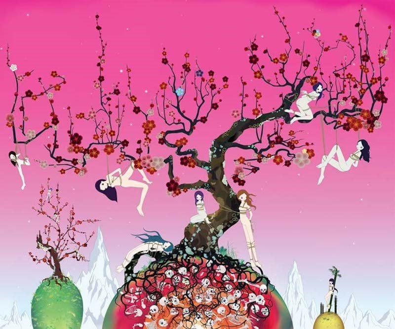 Chiho Aoshima, Japanese Apricot 3 — A Pink Dream (2007). Courtesy of Elizabeth Clement Contemporary.
