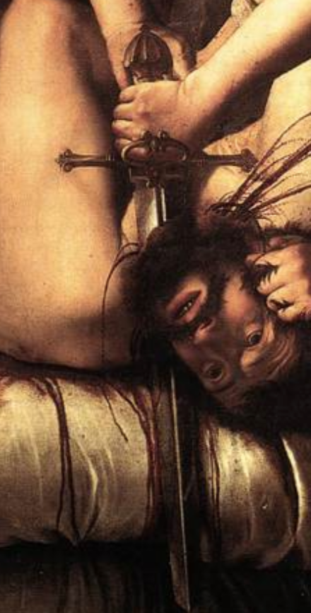 Detail of Judith Beheading Holofernes.