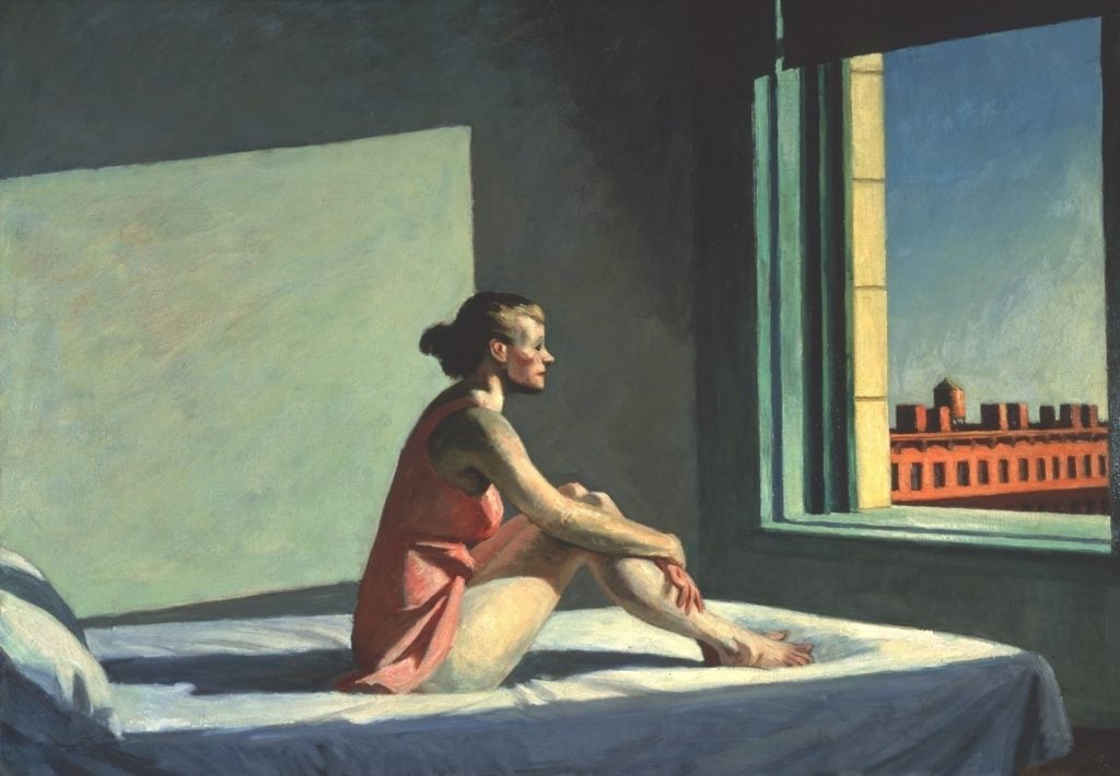 Edward Hopper, Morning Sun (1952). Courtesy of the Columbus Museum of Art.