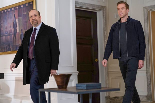 Will mishandling of his art collection finally take down Bobby Axelrod on <em>Billions</em>? Chuck Rhoades hopes so. Courtesy of Showtime.