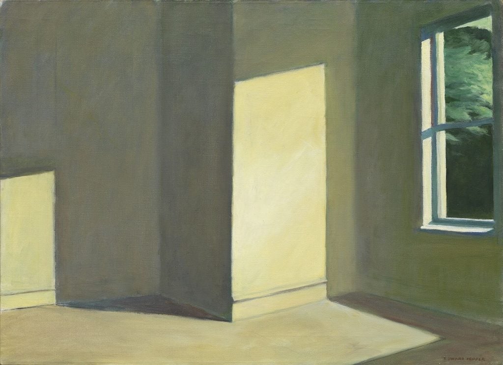 Edward Hopper, Sun in an Empty Room (1963). Courtesy of the Whitney Museum of Art.