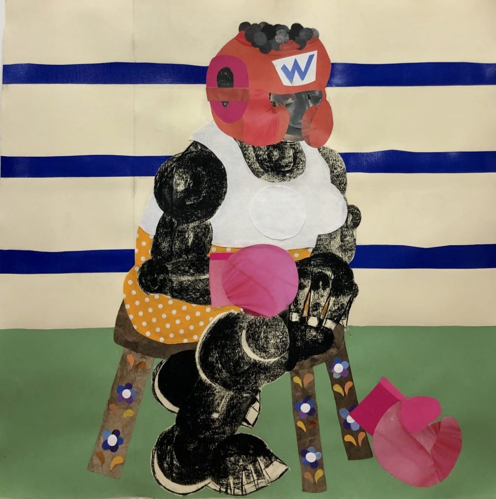 Clotilde Jiménez,, Toy Puncher, (2020). Courtesy of the Artist and Mariane Ibrahim.
