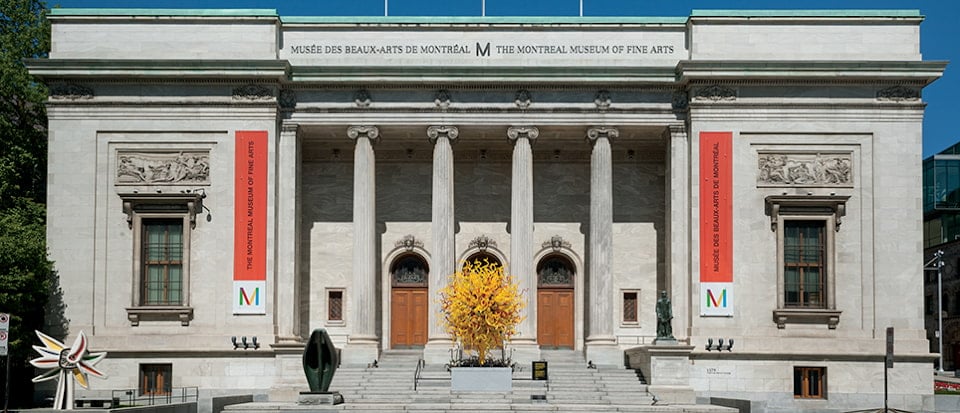 Montreal Museum of Fine Arts. Photo courtesy of the Montreal Museum of Fine Arts. 