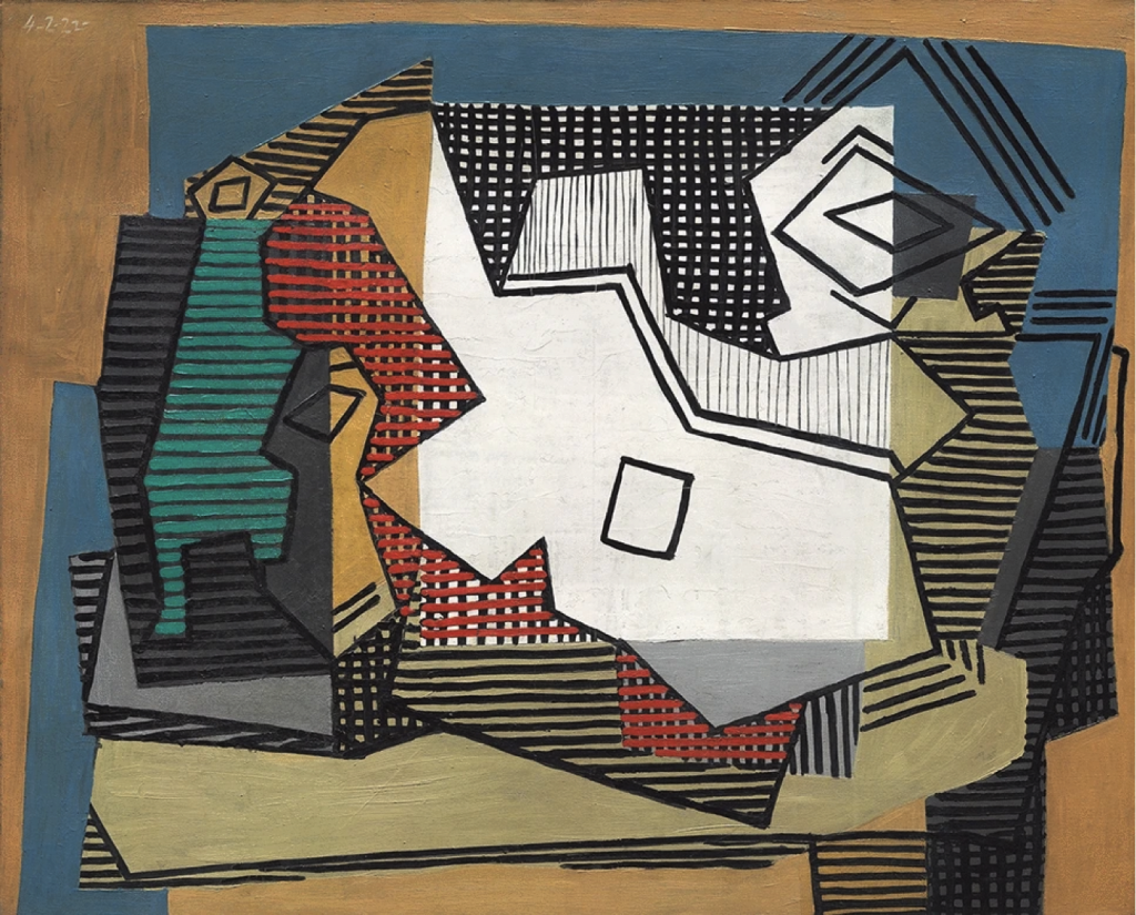 Pablo Picasso, Still Life (1922). Pablo Picasso’s Estate. VEGAP. Madrid, 2020.