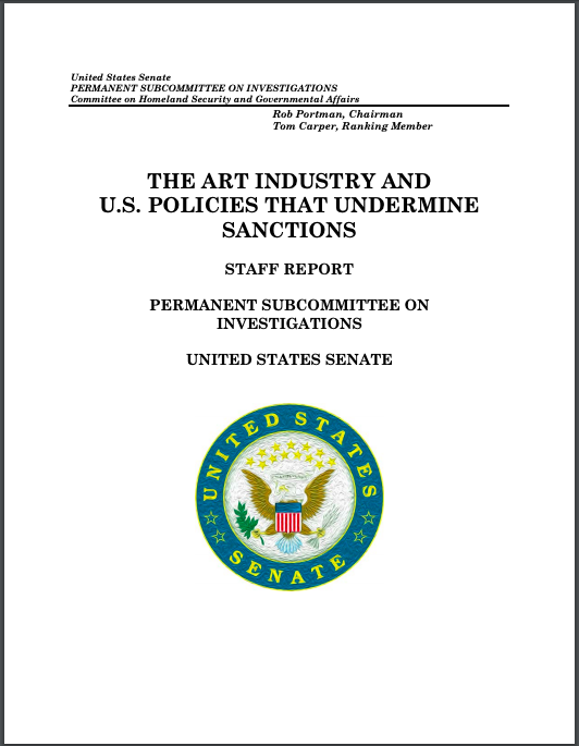 Cover page of the new report.