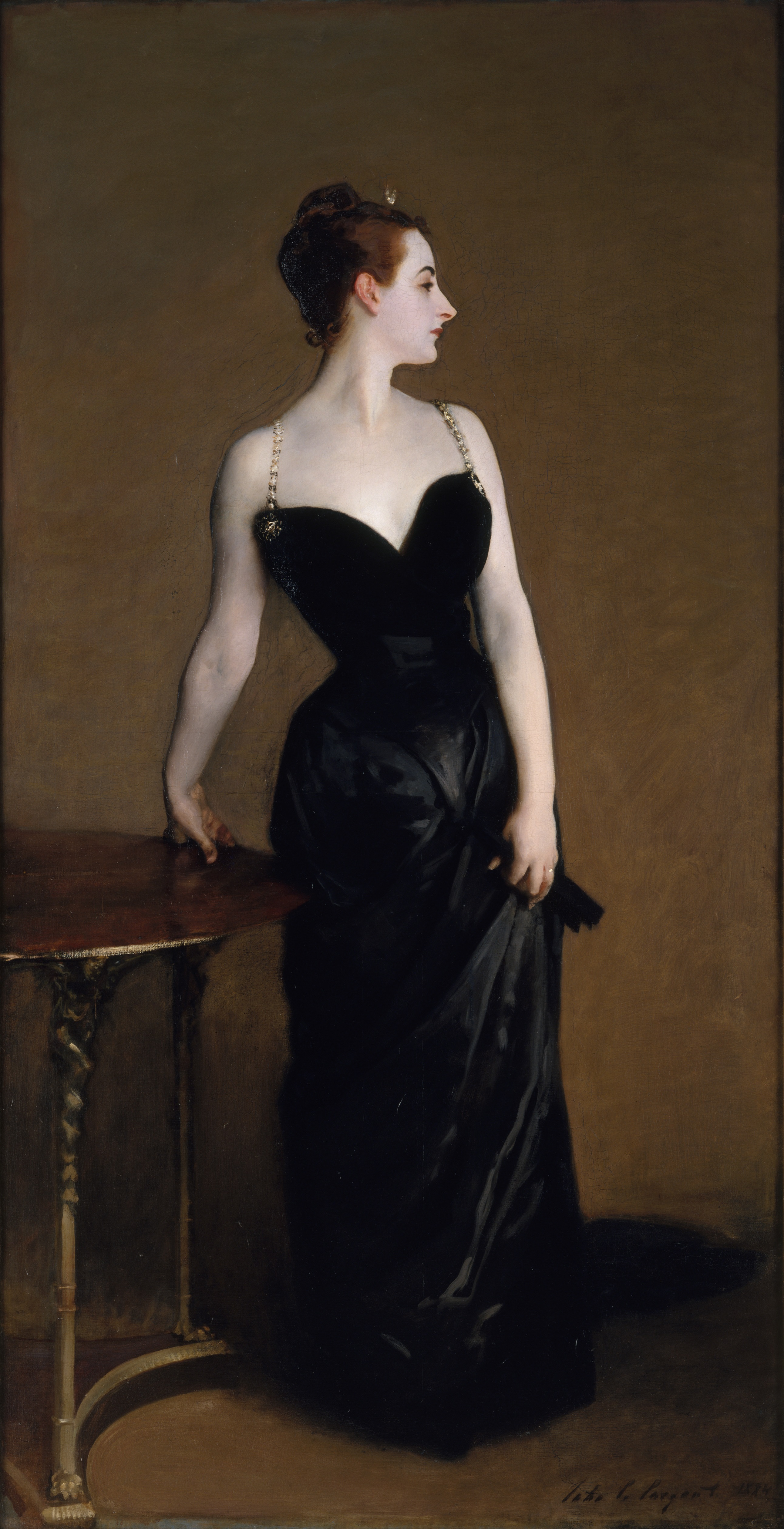 John Singer Sargent, <em>Madame X (Madame Pierre Gautreau)</em> 1883–84. Courtesy of the Metropolitan Museum of Art, Arthur Hoppock Hearn Fund, 1916.