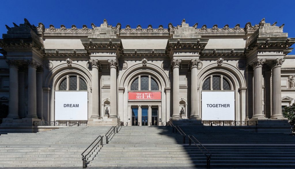 Yoko Ono's DREAM TOGETHER (2020). at the Metropolitan Museum of Art. Photo: Anna-Marie Kellen.