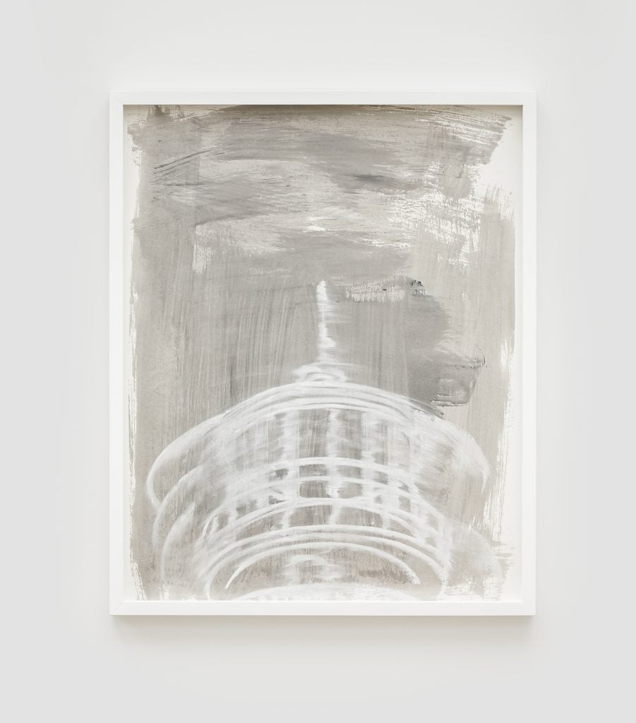 Gary Simmons, <i>Untitled (Lighthouse No. 6)</i>(2019) Courtesy the artist and Simon Lee Gallery.