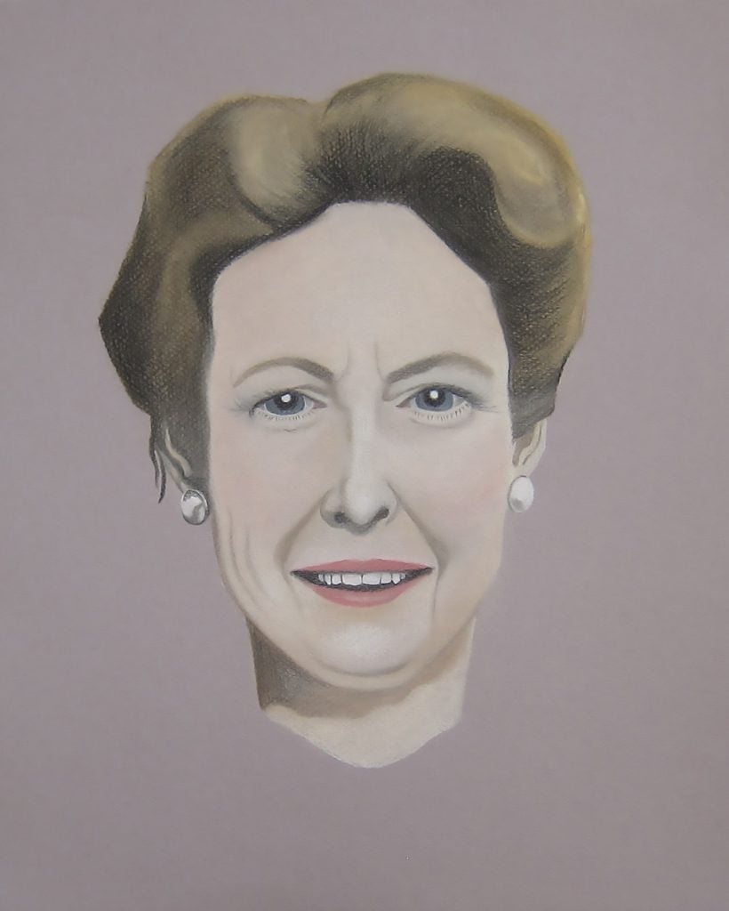 Michelle Vaughan, Phyllis Schlafly (2020). Courtesy of the artist and Theodore Art.