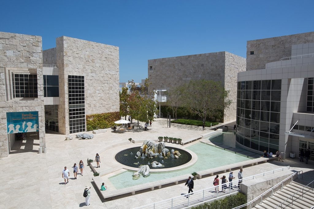 The Getty Center in Los Angeles, California. Courtesy the Getty Center.