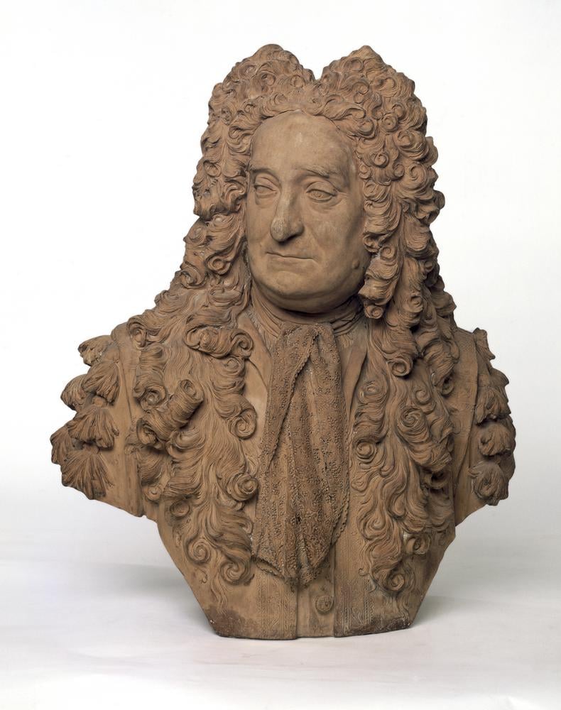 The bust of Sir Hans Sloane. Courtesy of the British Museum. 