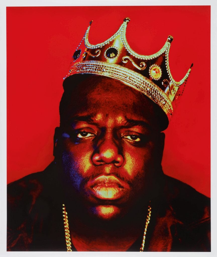 The Plastic Crown Worn by the Notorious BIG for a Photo Taken Days