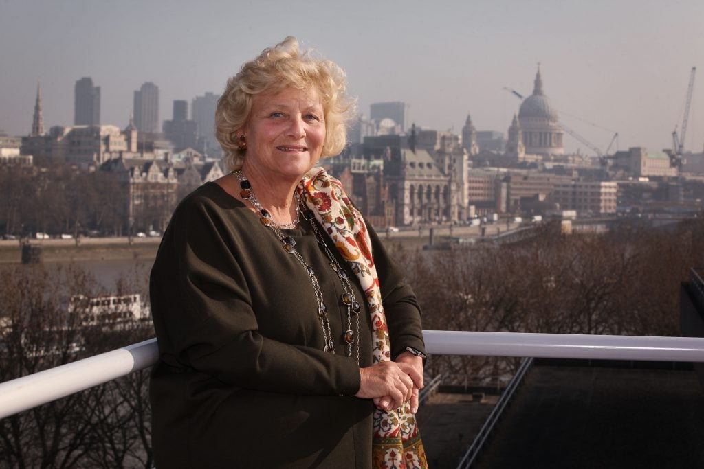 Dame Vivien Duffield. Photo by Peter Macdiarmid/Getty Images for The Clore Duffield Foundation.