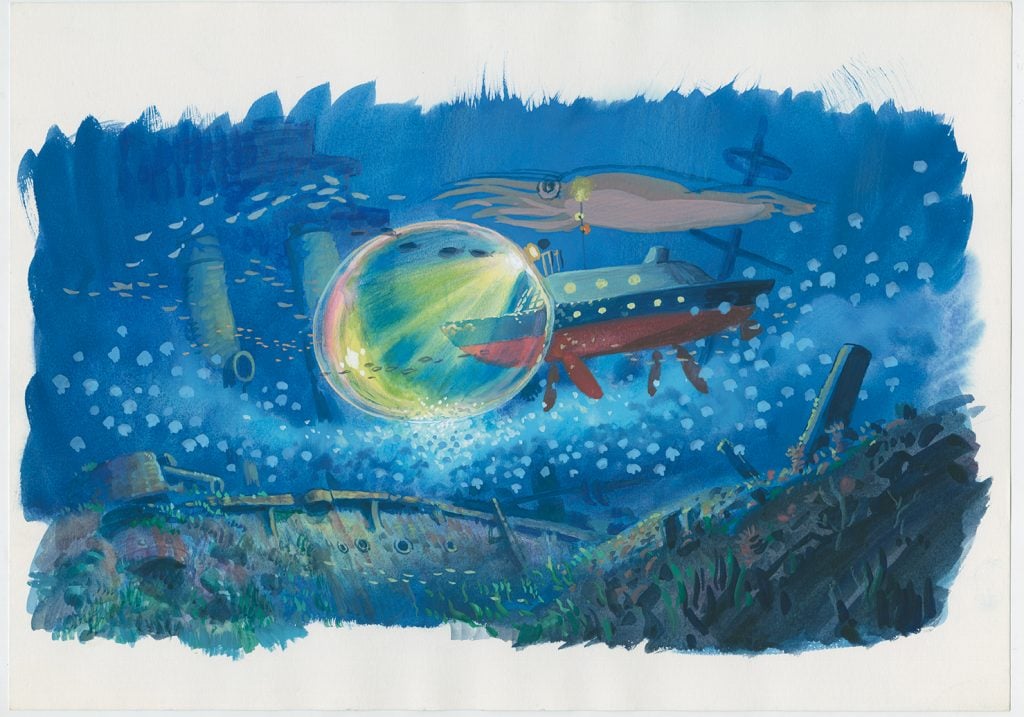 Imageboard, <em>Ponyo</em> (2008), Hayao Miyazaki. ©2008 Studio Ghibli.