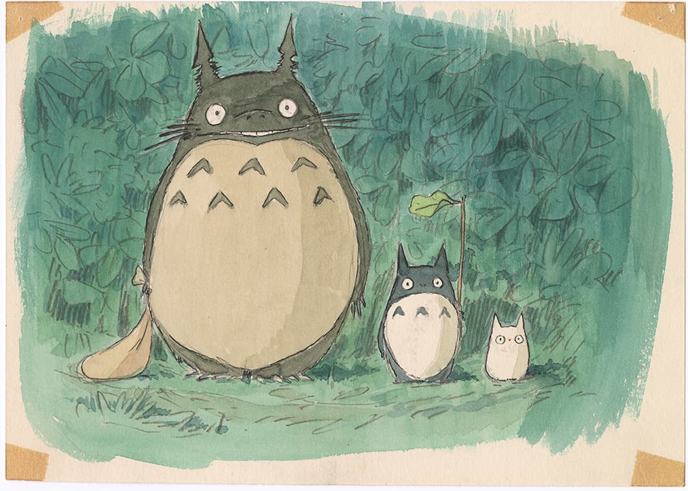 Imageboard, <em>My Neighbor Totoro</em> (1988), Hayao Miyazaki. ©19848 Studio Ghibli.