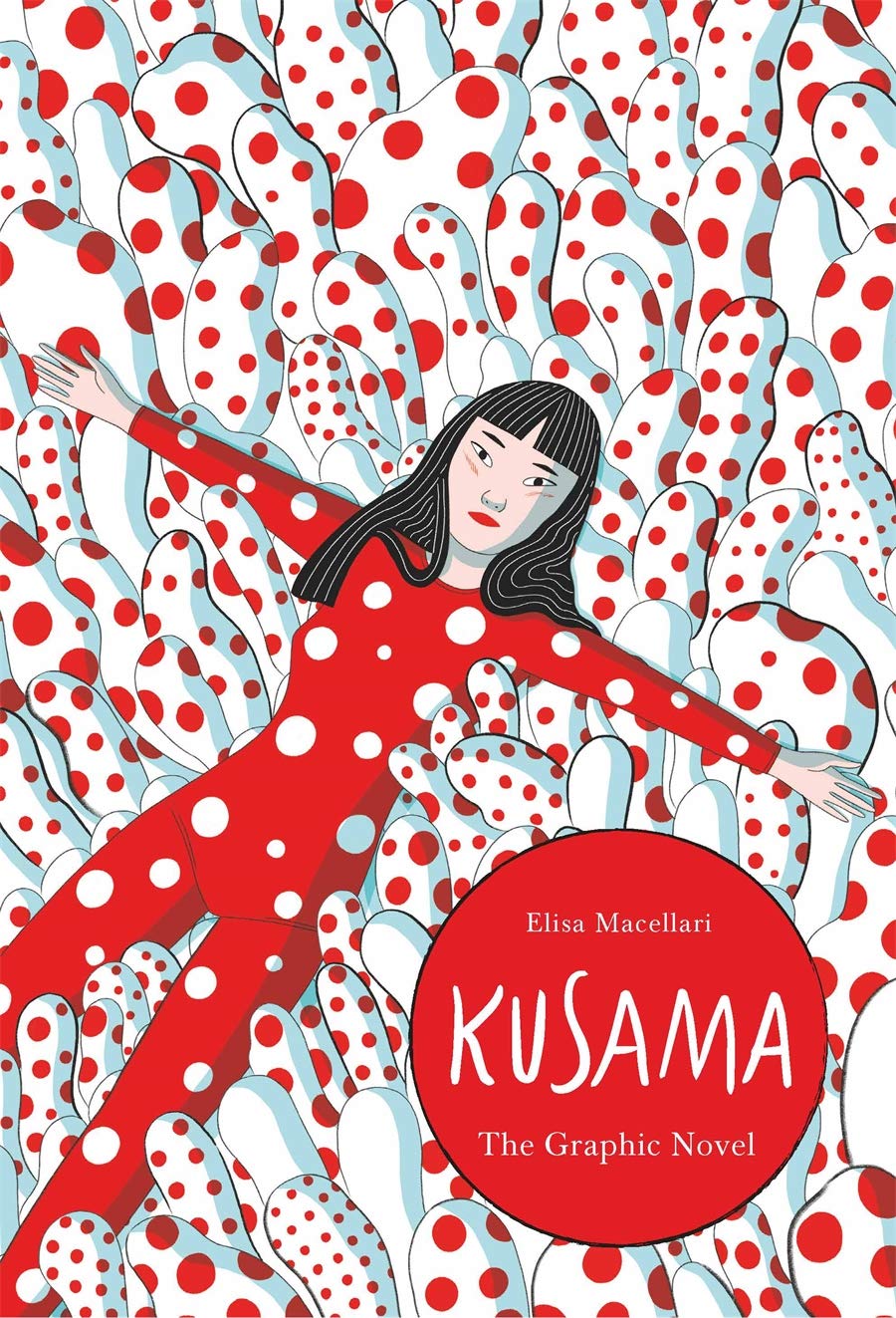 Is that Yayoi Kusama in the window?! Nope, it's actually a life-like r