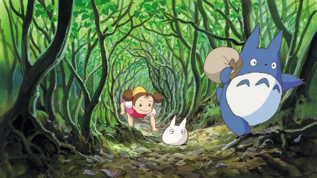Film Still, <em>My Neighbor Totoro</em> (1988), Hayao Miyazaki. ©1988 Studio Ghibli.